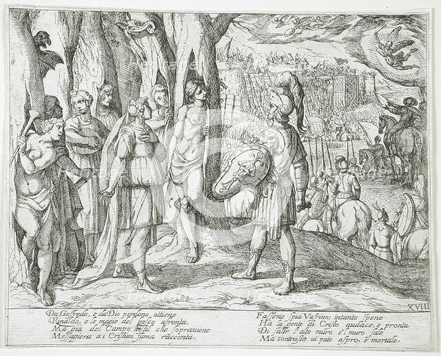 Canto XVIII, 16th century. Creator: Antonio Tempesta.