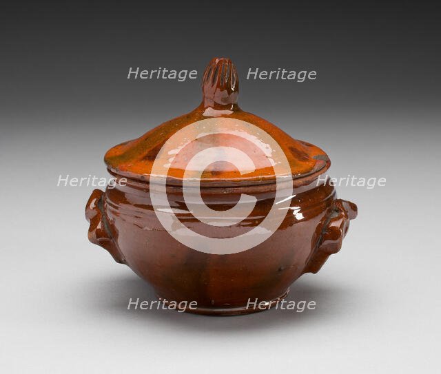 Sugar bowl, 1820/50. Creator: Unknown.