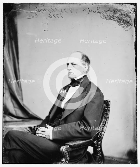 George Washington Woodward of Pennsylvania, between 1860 and 1875. Creator: Unknown.