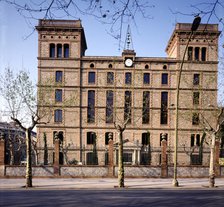 Clock Building (1868-1869) by the architect Rafael Gustavino, currently home to various departmen…