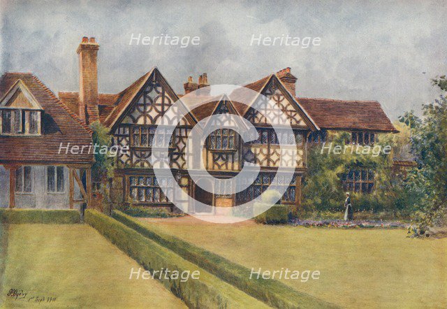 'Great Tangley Manor', 1911, (1914). Artist: James S Ogilvy.