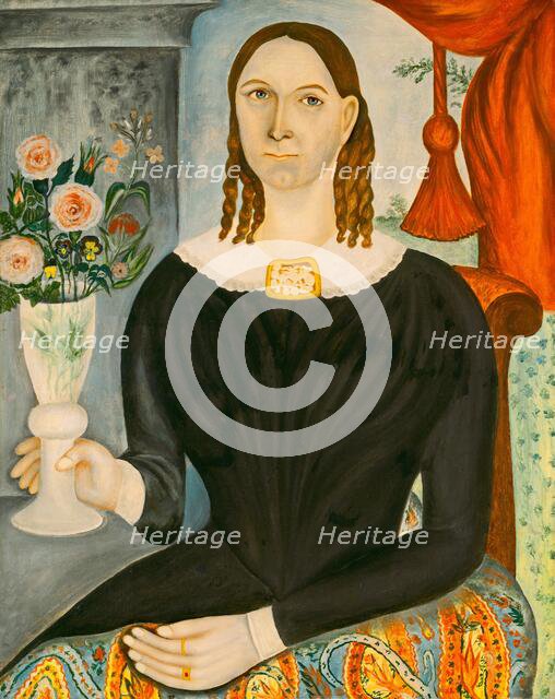 Eliza Welch Stone, c. 1845. Creator: Thomas Skynner.