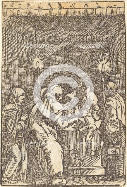 Joachim's Offering Refused, c. 1513. Creator: Albrecht Altdorfer.