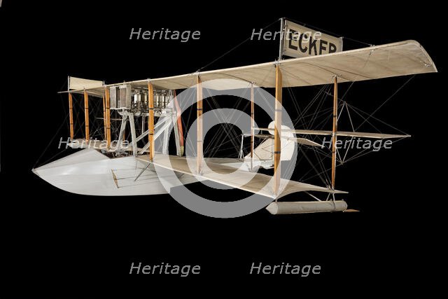 Ecker Flying Boat, 1912-1913. Creator: Herman A. Ecker.