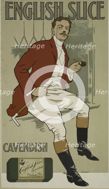 English slice Cavendish, c1895 - 1917. Creator: Unknown.