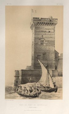 ...Pl. 34, Tour Du Port De Marseille (Bouches Du Rhône), 1860. Creator: Victor Petit (French, 1817-1874).