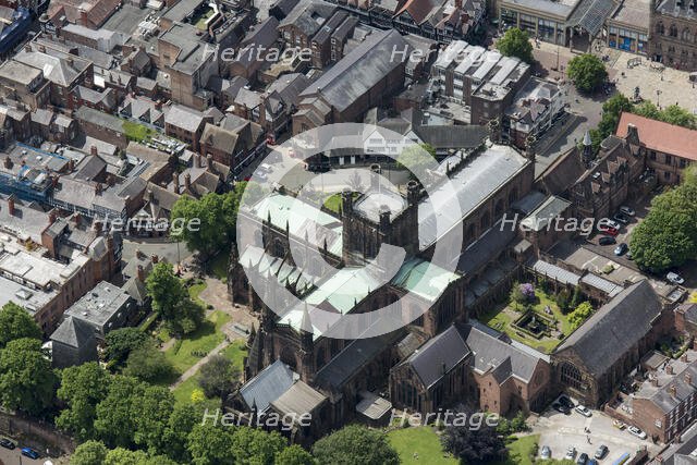 Chester Cathedral, Cheshire West and Chester, 2021. Creator: Damian Grady.