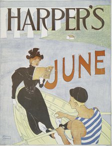 Harper's June, c1893 - 1899. Creator: Edward Penfield.