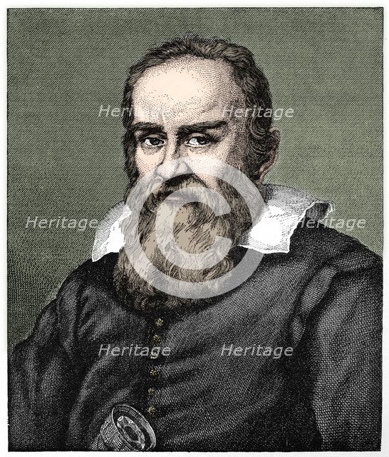Galileo Galilei (1564-1642), 1882. Artist: Unknown.