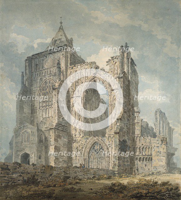 Crowland Abbey, Lincolnshire, c1793. Artist: Thomas Girtin.