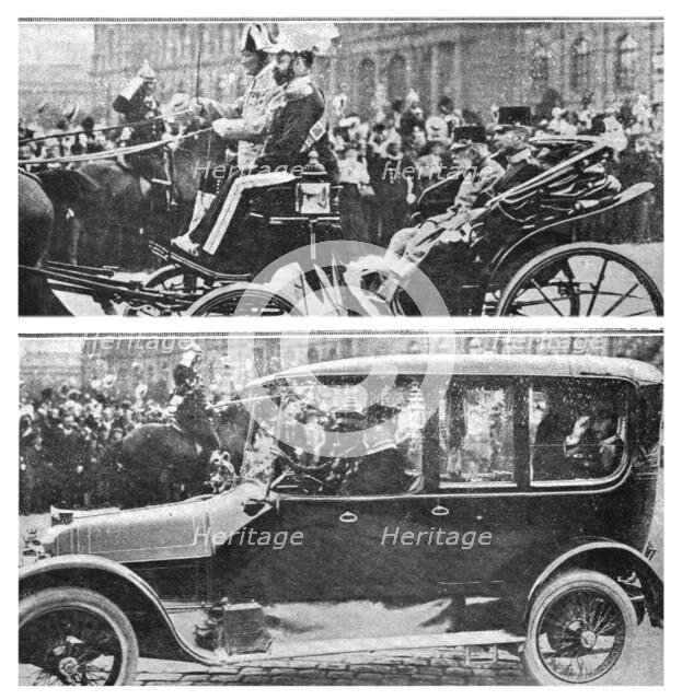 'Les Funerailles a La Hofburg', 1914.. Creator: Unknown.