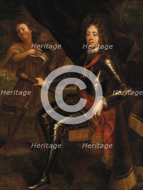 Portrait of Prince Eugene of Savoy (1663-1736), . Creator: Stampart; Frans van (1675-1750).