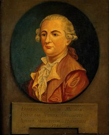 Franz Anton Mesmer, c1760s. Creator: Unknown.