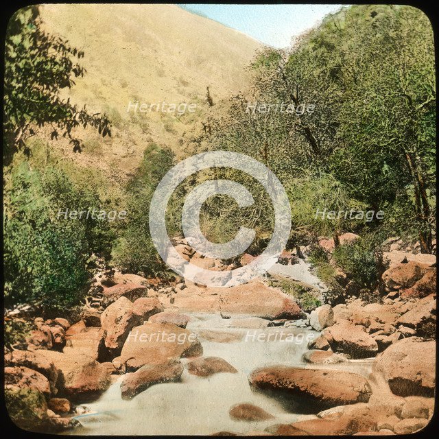 Sindh Valley, Kashmir, India, late 19th or early 20th century. Artist: Unknown