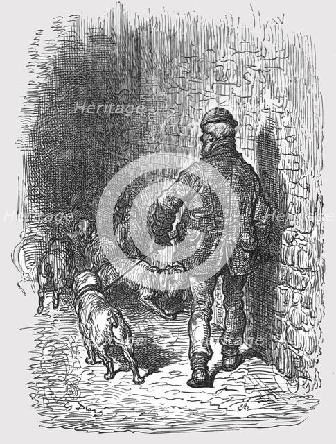 'Bull Dogs', 1872.  Creator: Gustave Doré.