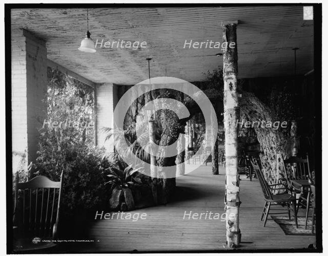 The Grotto, Hotel Champlain, N.Y., between 1900 and 1910. Creator: Unknown.