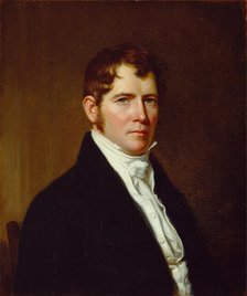 Portrait of a Man, c1820. Creator: John Vanderlyn.
