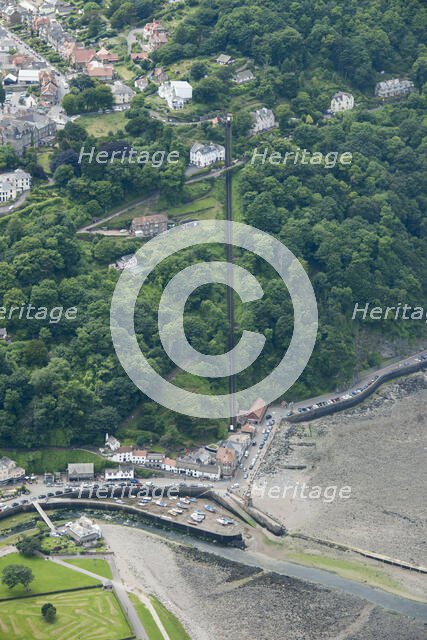 Lynton and Lynmouth Cliff Railway, Devon, 2016. Creator: Damian Grady.
