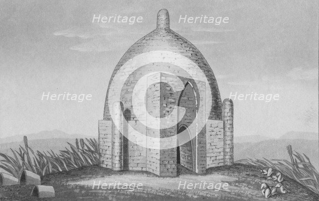 'Sepulchral Monument of a Kirgese Chief', c19th century. Artist: William Read.