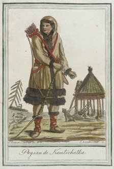 Costumes de Différents Pays, 'Paysan de Kamtschatka', c1797. Creator: Jacques Grasset de Saint-Sauveur.