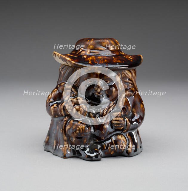 Snuff Jar, 1849/52. Creator: Lyman Fenton & Co.