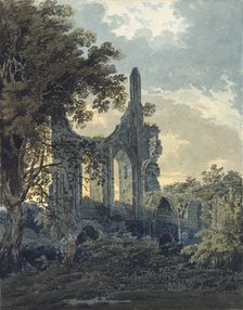 Byland Abbey, Yorkshire, c1793. Artist: Thomas Girtin.