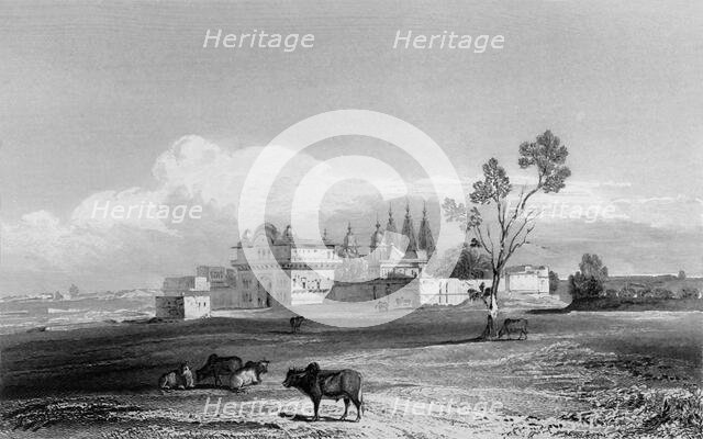 'Hindoo Temple at Chandngoan', 1835. Creator: Thomas Shotter Boys.