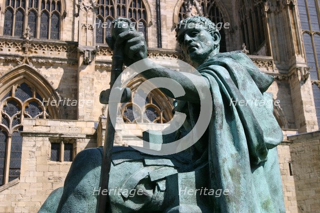 Statue of Constantine the Great, York, North Yorkshire