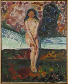 Puberty. Artist: Munch, Edvard (1863-1944)