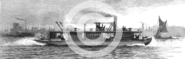 'The British Gunboat 'Mosquito' composed of Floatable Sections, fro service on the Zambesi and Shire Creator: Unknown.