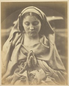 St. Agnes, 1864/65. Creator: Julia Margaret Cameron.