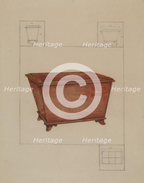 Wine Cooler, c. 1936. Creator: Henry Meyers.