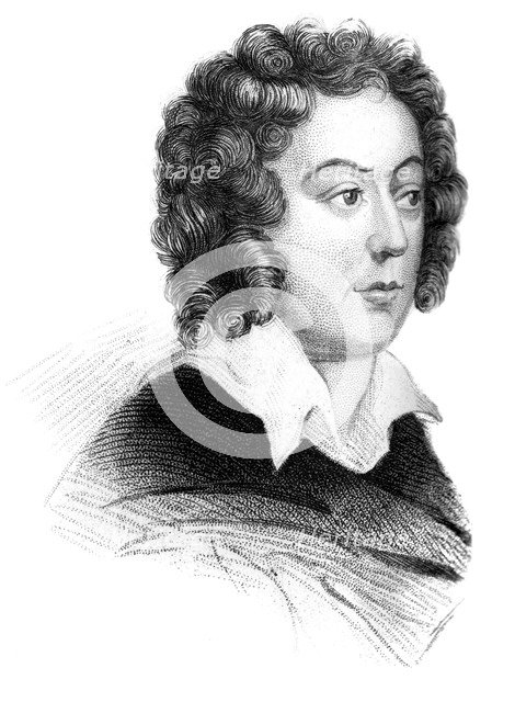 Henry Purcell, 17th century English Baroque composer, (c1850). Artist: Unknown