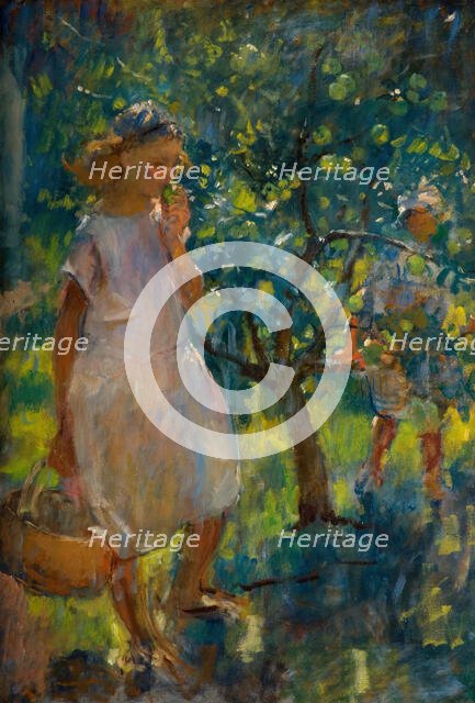 The Orchard, 1937. Creator: Henry Tonks.