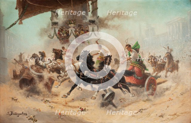 Scene from the Roman arena.