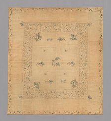 Bedspread, England, Queen Anne period, 1701/25. Creator: Unknown.