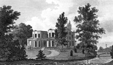Lord Nelson's Villa at Merton, 19th century.Artist: A Warren