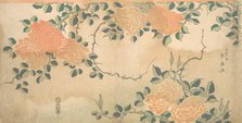 Roses, ca. 1810. Creator: Kashosai Shunsen.