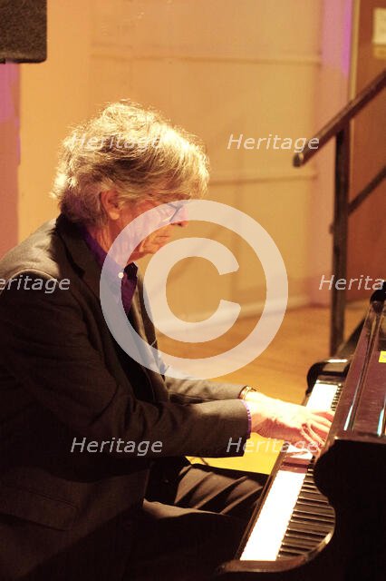 Darius Brubeck, Darius Brubeck Quartet, Battle Jazz Festival, Battle, East Sussex, July 2023. Creator: Brian O'Connor.