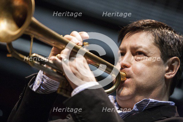 Guy Barker, 2010. Artist: Alan John Ainsworth.