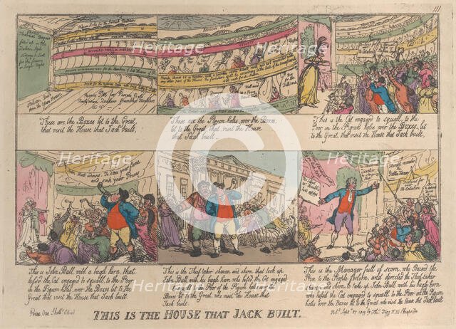 This is the House that Jack Built, September 27, 1809., September 27, 1809. Creator: Thomas Rowlandson.