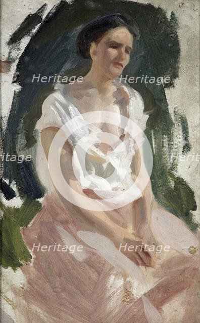 Figure of a woman, c1905. Creator: Charles Sims.