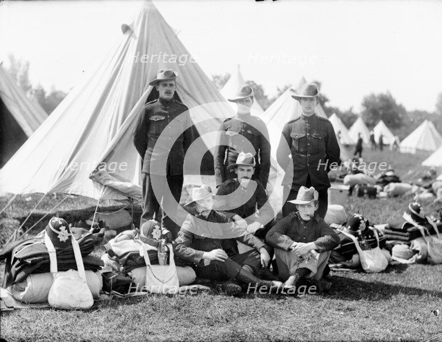 Camping, c1860-c1922. Artist: Henry Taunt