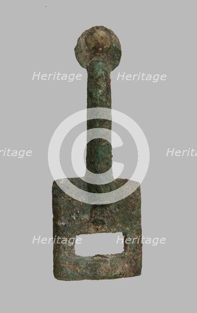 Rectangular Plaque, Frankish, ca. middle of the 6th century. Creator: Unknown.