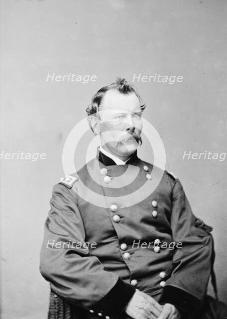 Major General Thomas Casimer Devin, US Army, between 1855 and 1865. Creator: Unknown.