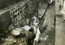 A washerwoman, Sierra Leone, 20th century. Artist: Unknown