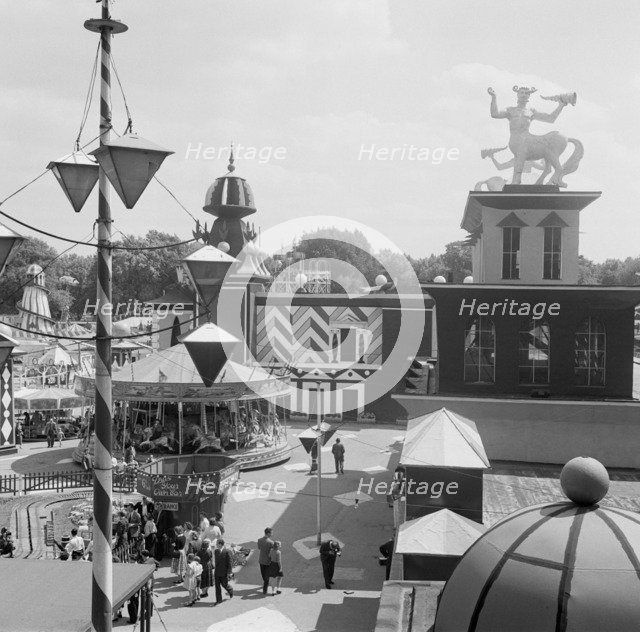 Festival Gardens, Battersea Park, London, 1960s. Artist: Eric de Maré