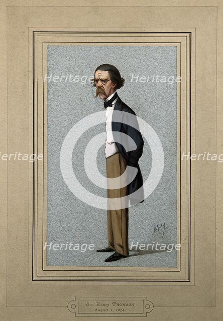 Sir Henry Thompson, 1874. Creator: Carlo Pellegrini.