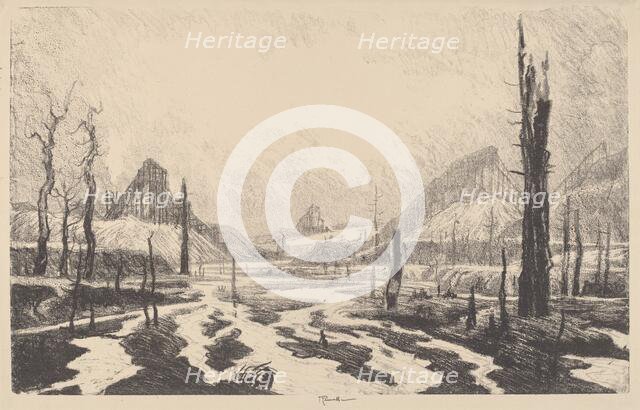 Valley of Desolation, 1910. Creator: Joseph Pennell.