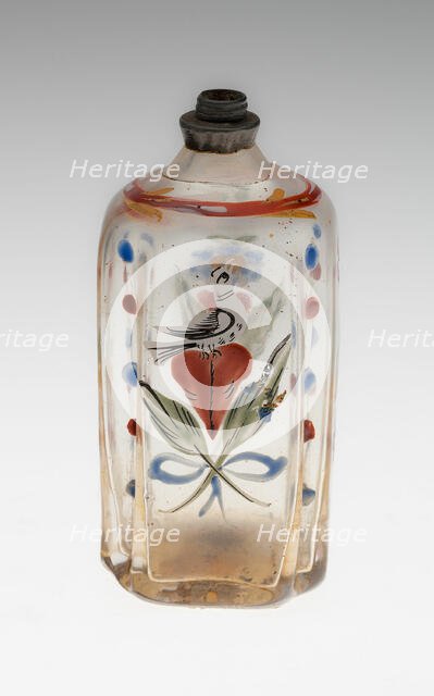 Bottle, Central Europe, 1750/1800. Creator: Unknown.